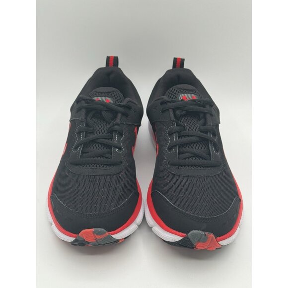 Under Armour Charged Assert 10 Size 7 Low Black Red White Camo Preowned - Picture 2 of 12